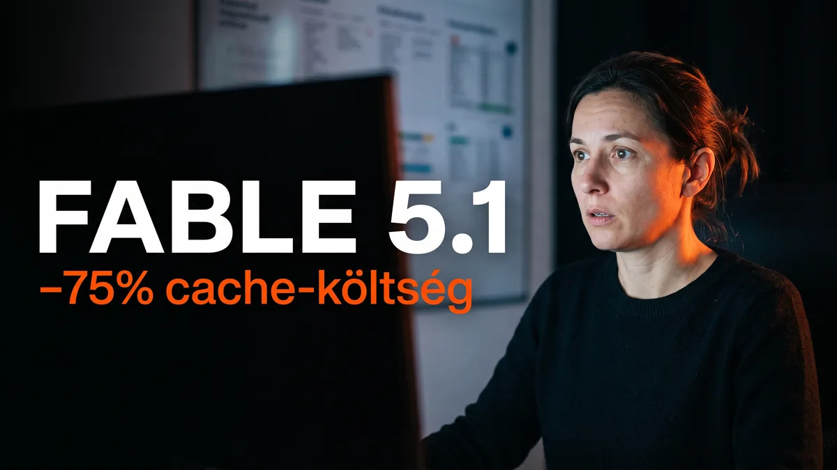 Claude Fable 5.1: mit hoz az Anthropic új modellje — változatlan ár, 75%-kal olcsóbb cache