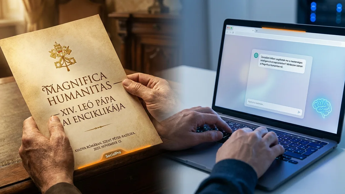XIV. Leó pápa Magnifica Humanitas enciklikája: mit jelent az AI etikája magyar KKV-knak?