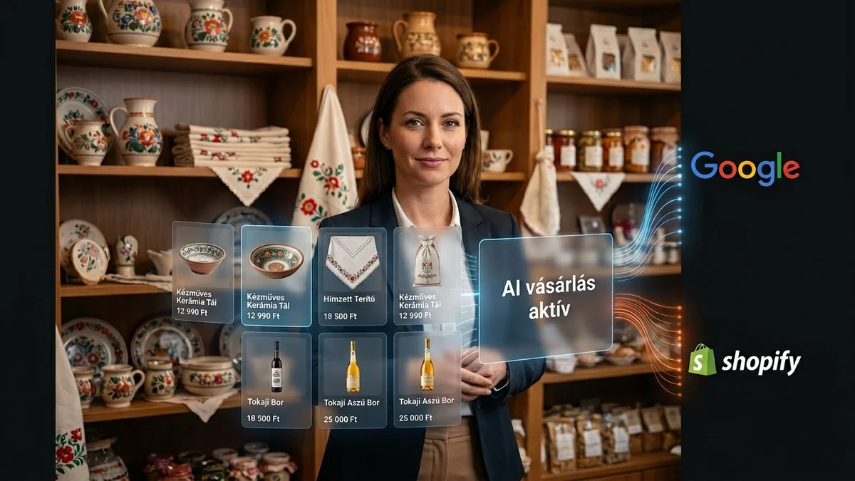 Universal Commerce Protocol: így vásárol az AI a Shopify magyar webshopodból 2026-ban